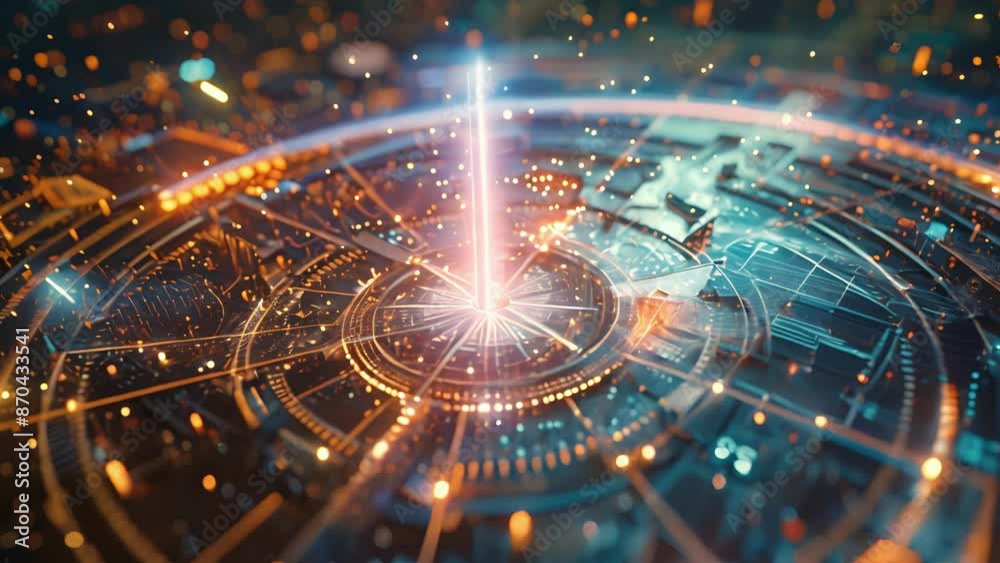 An image of a compass needle being influenced by a quantum computer symbolizing the paradigm shift and limitless possibilities of 6G quantum computing. An image of a compass needle being influenced by a quantum computer symbolizing the paradigm shift and limitless possibilities of 6G quantum computing.