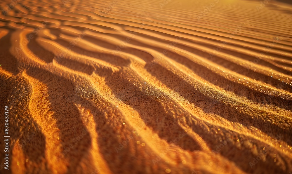 red sand texture was crafted at sunset , Generative AI red sand texture was crafted at sunset , Generative AI