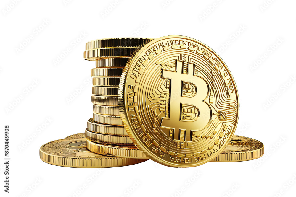 a stack of gold coins