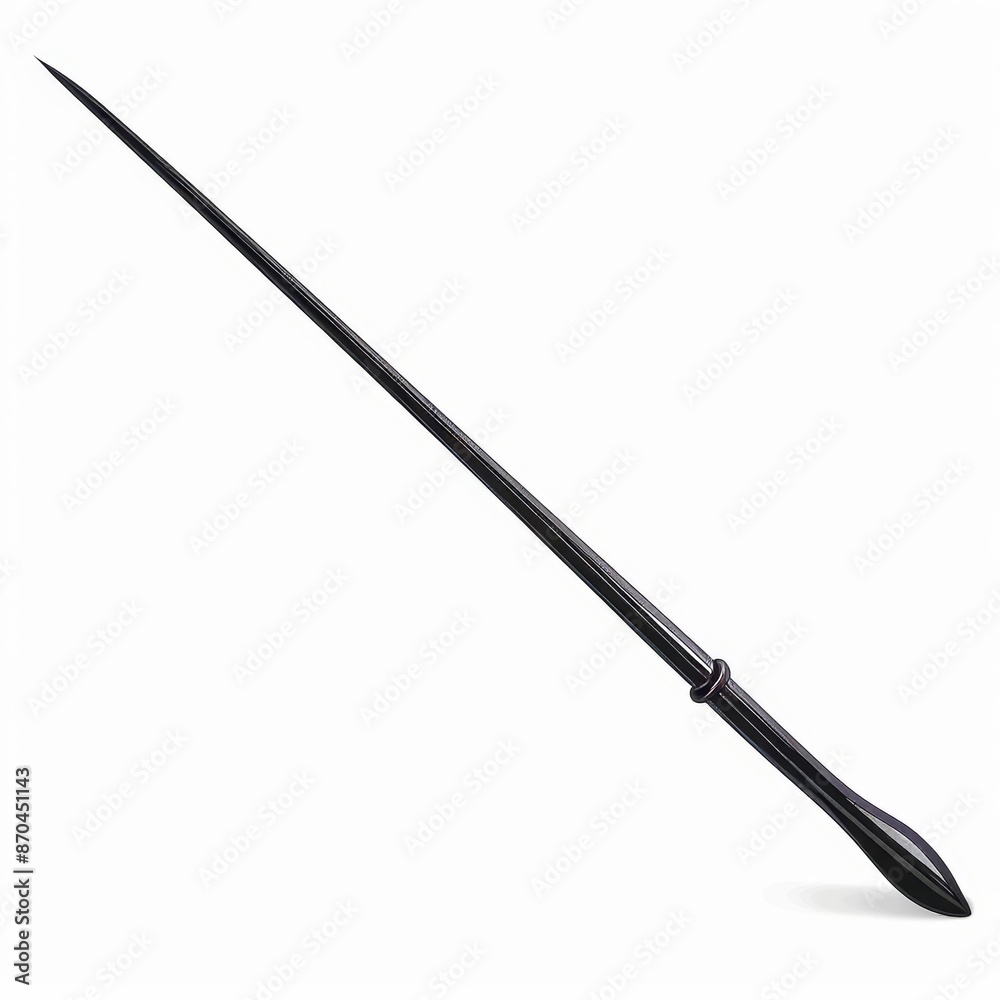Sticker with a magic wand in transparent background for performance entertainment Sticker with a magic wand in transparent background for performance entertainment