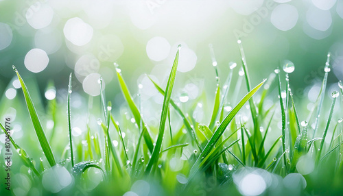 若草の朝露,Generative AI,AI画像