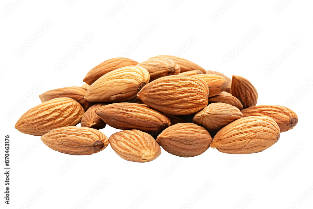 a pile of almonds a pile of almonds
