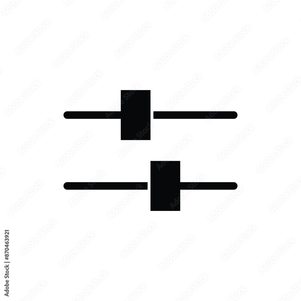 Properties icon sign vector illustration Properties icon sign vector illustration
