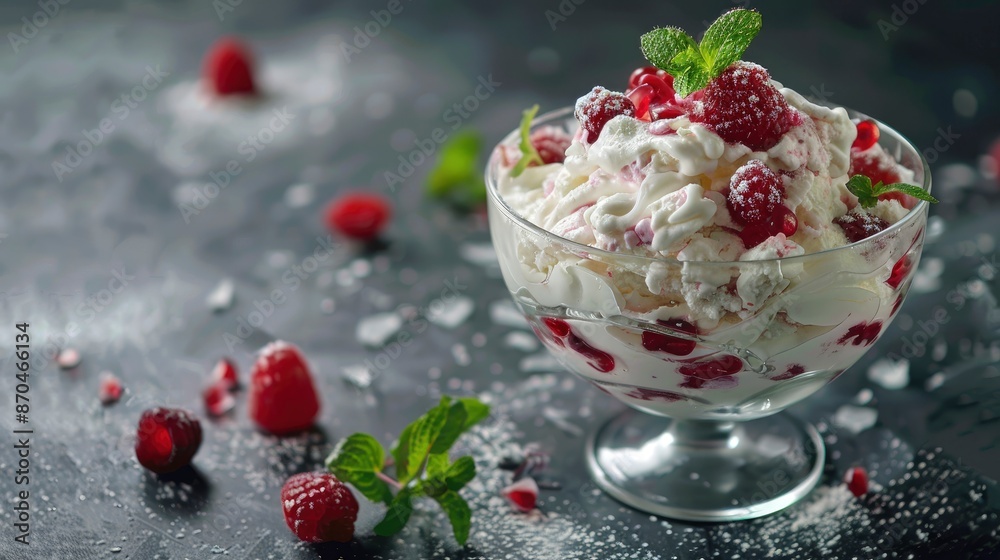 A Delicious Traditional English Dessert, Eton Mess A Delicious Traditional English Dessert, Eton Mess
