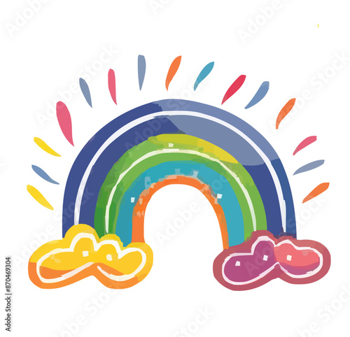 Rainbow Of Crayons