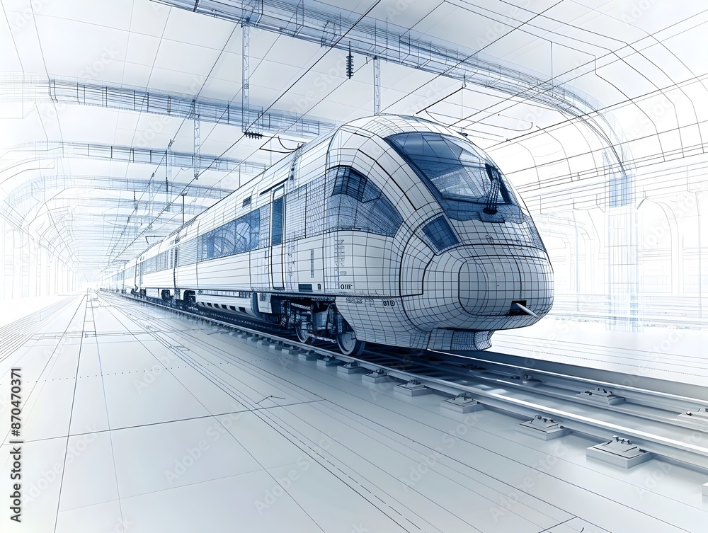 Technical Blueprint of High Speed Train Components and Infrastructure Technical Blueprint of High Speed Train Components and Infrastructure