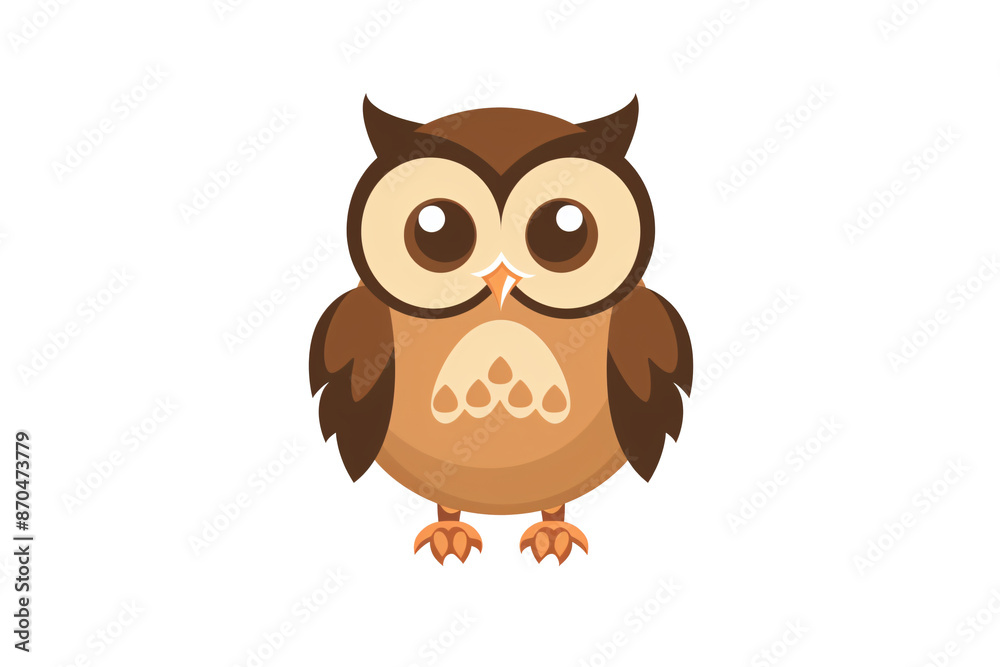a cartoon of an owl a cartoon of an owl
