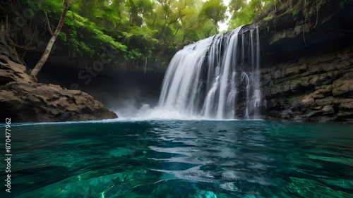 waterfall in the forest