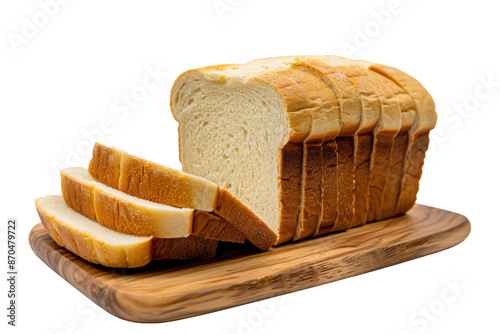 a loaf of bread on a wooden cutting board