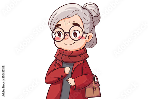 cartoon a cartoon of a woman