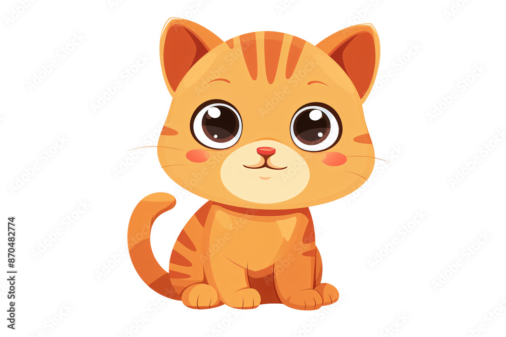a cartoon of a cat a cartoon of a cat