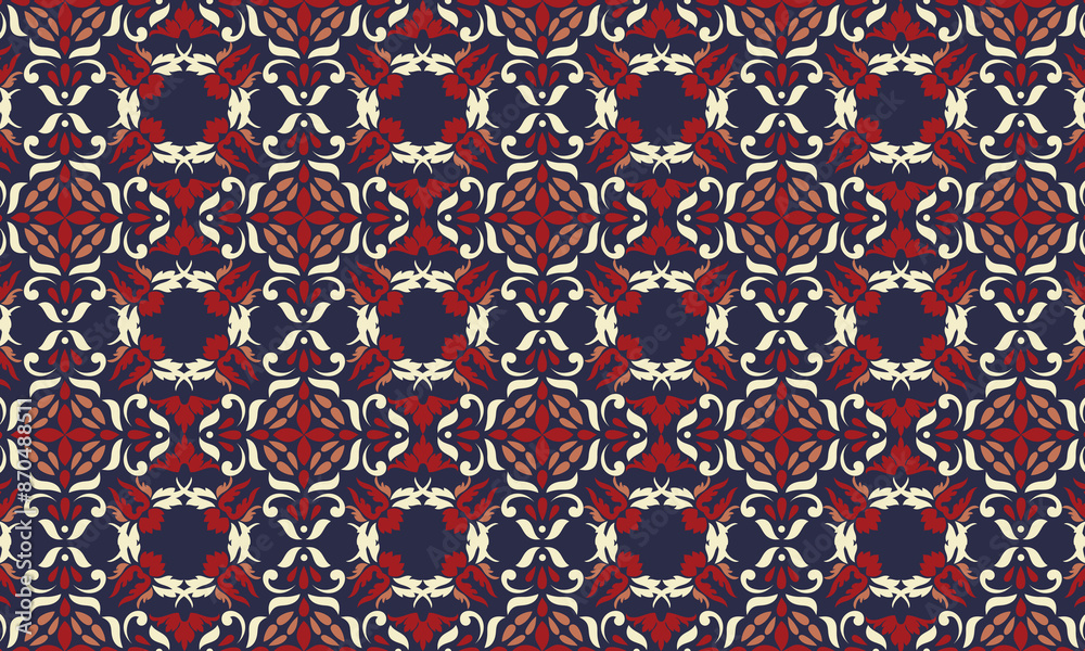 Vector damask seamless pattern background. Classical old fashioned damask ornament, royal victorian seamless texture for wallpapers, textile, wrapping. Vector damask seamless pattern background. Classical old fashioned damask ornament, royal victorian seamless texture for wallpapers, textile, wrapping.