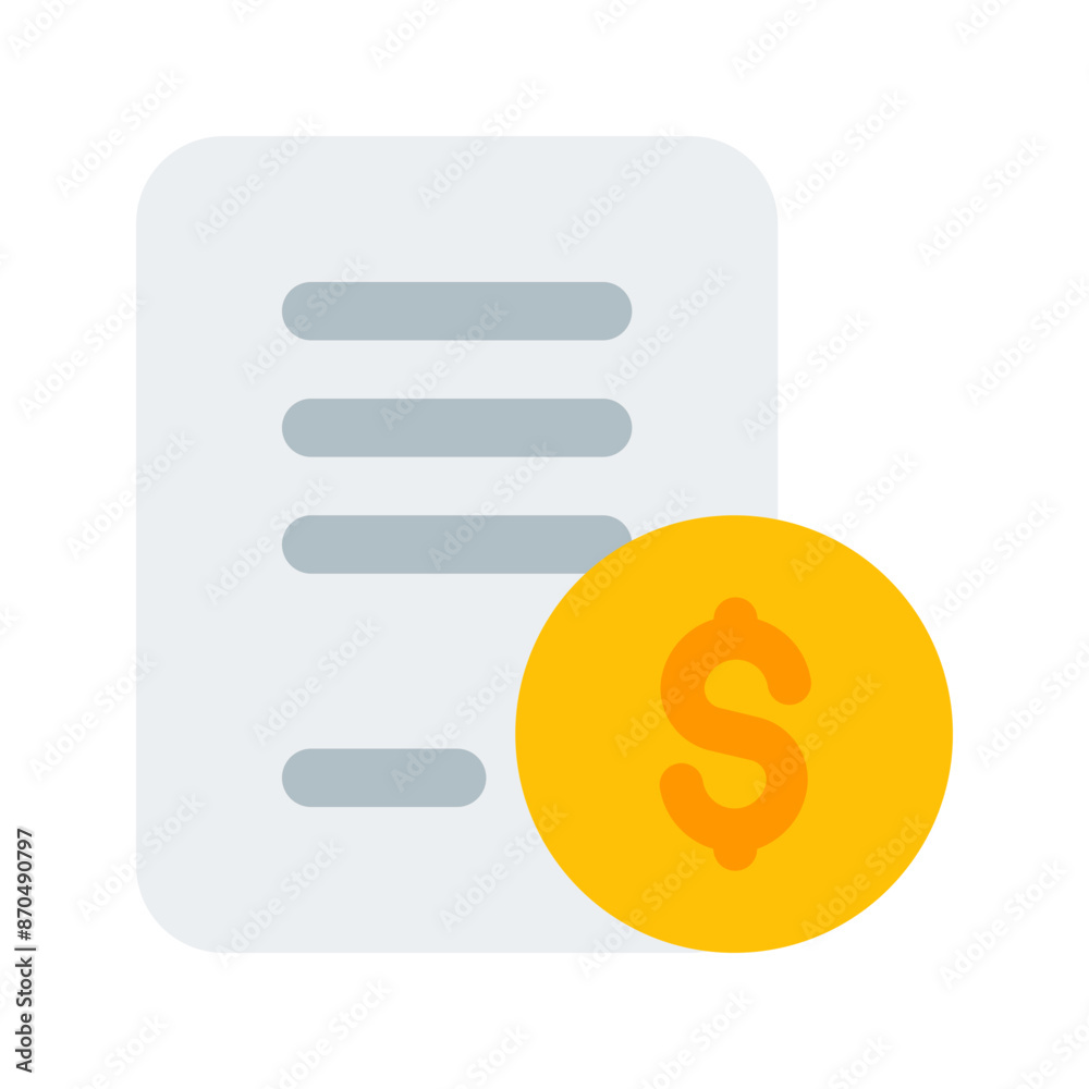 invoice flat icon invoice flat icon