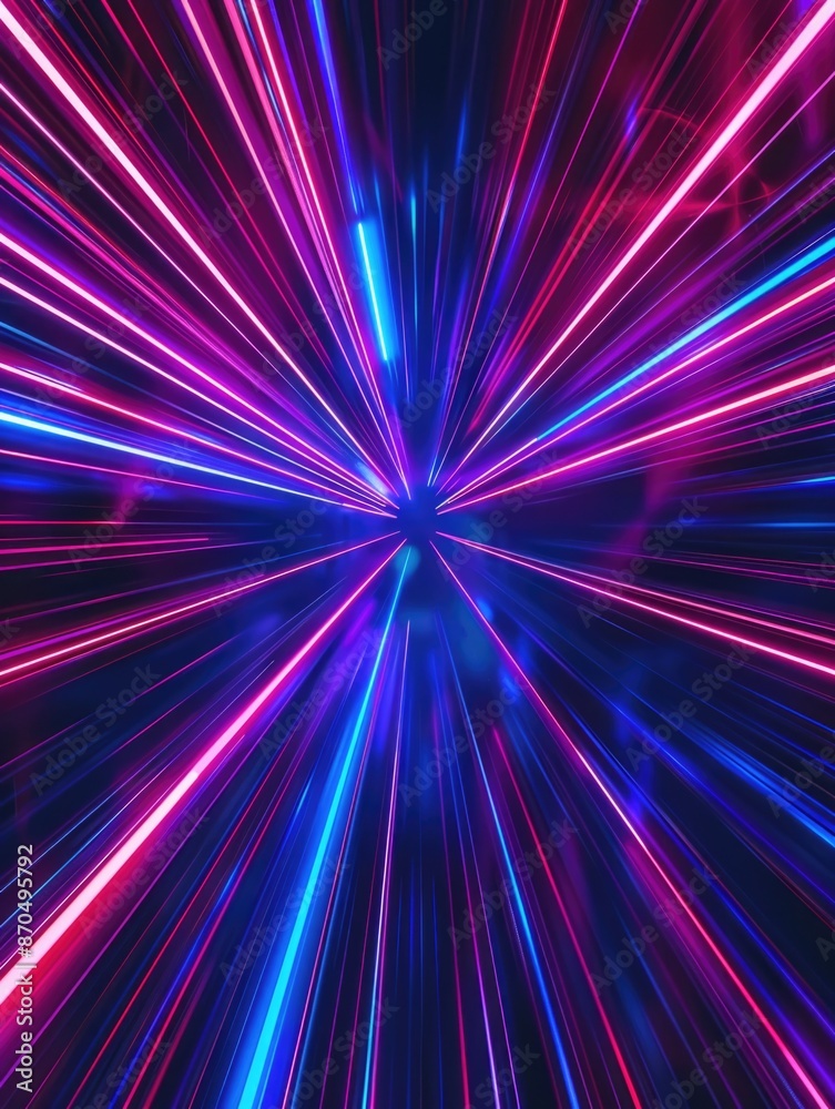 Light streaks on black background Light streaks on black background