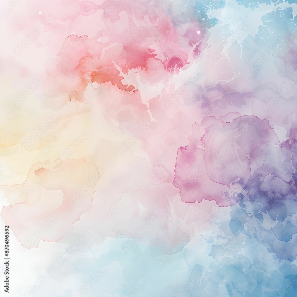 Pastel Abstract Watercolor Backgrounds: Soft Pink, Purple, Blue, and Teal Hues
Pastel Abstract Watercolor Backgrounds: Soft Pink, Purple, Blue, and Teal Hues