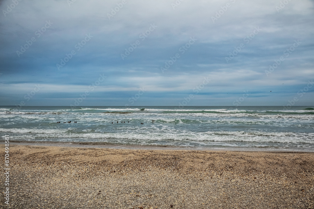 Sea, seashore - Europe, Romania, Constanta region Sea, seashore - Europe, Romania, Constanta region