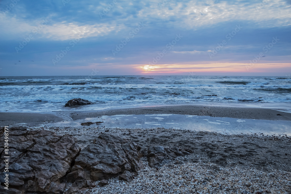 Sea, seashore - Europe, Romania, Constanta region Sea, seashore - Europe, Romania, Constanta region