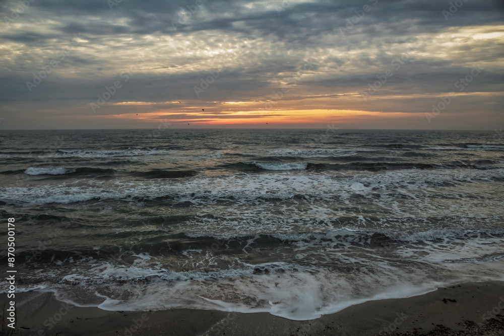 Fototapeta premium Sea, seashore - Europe, Romania, Constanta region