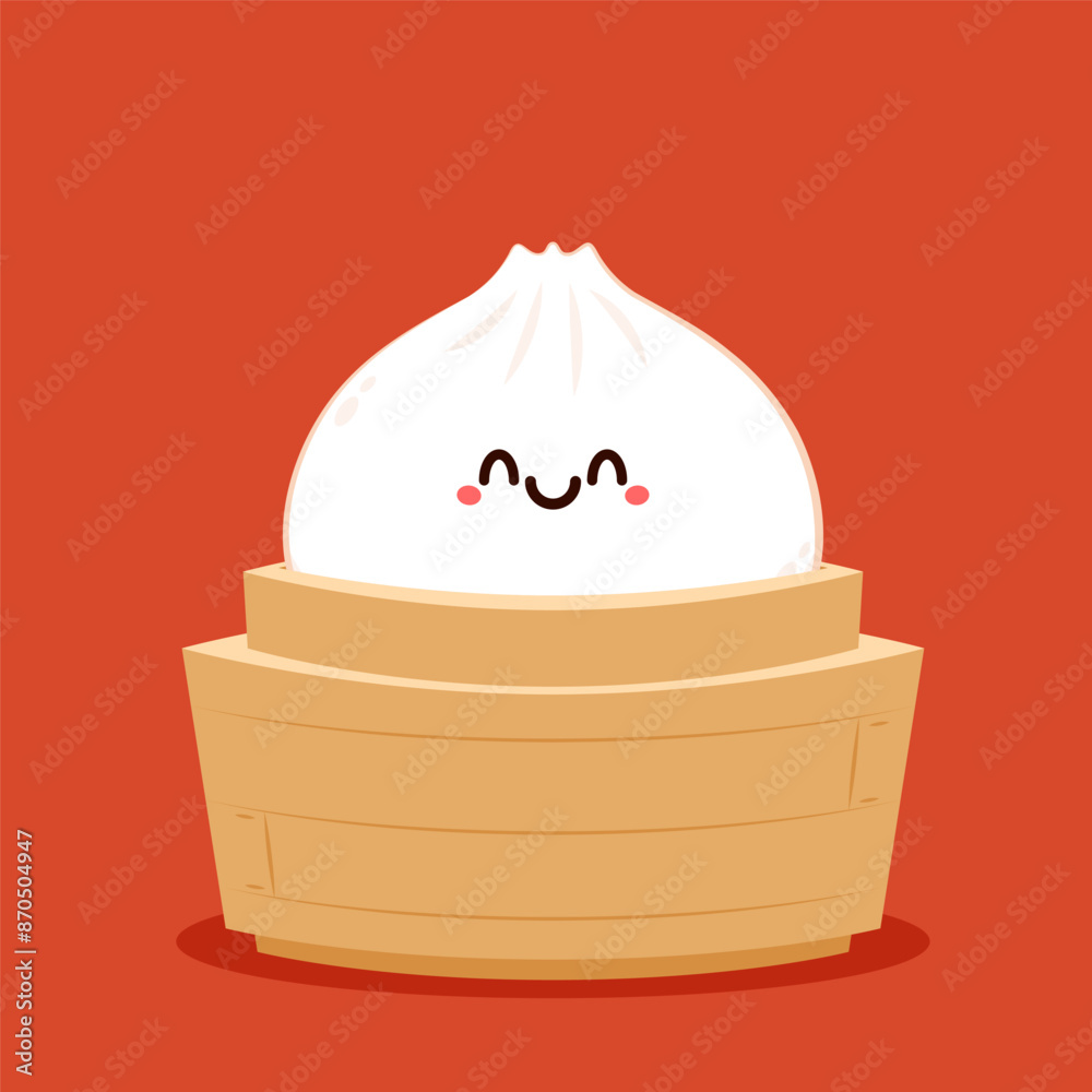 Chinese dumplings character design. Chinese dumplings is Chinese food. Bao cartoon. Chinese dumplings character design. Chinese dumplings is Chinese food. Bao cartoon.