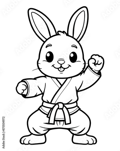 rabbit karateka