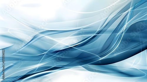 abstract blue wave background