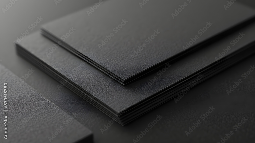 a blank close up of a dark grey business card a blank close up of a dark grey business card