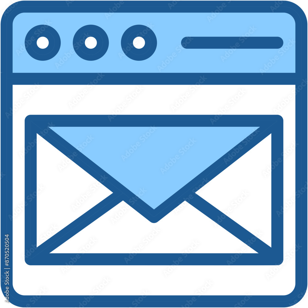 Vector Icon Email, New Email, Mailing, Message, Envelope Vector Icon Email, New Email, Mailing, Message, Envelope