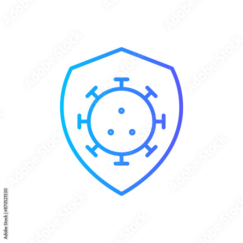 antibody gradient icon