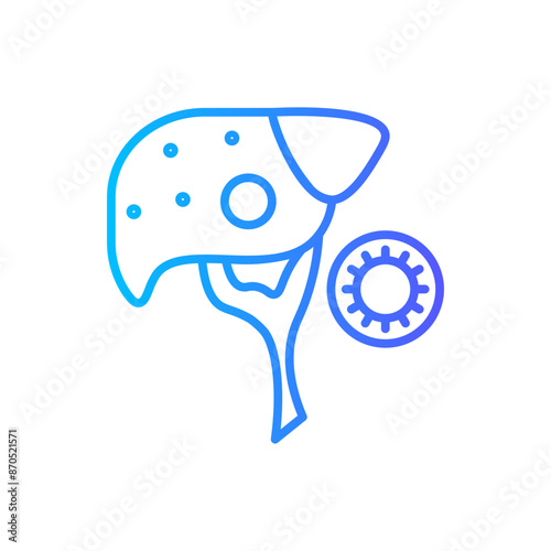 carcinoma gradient icon