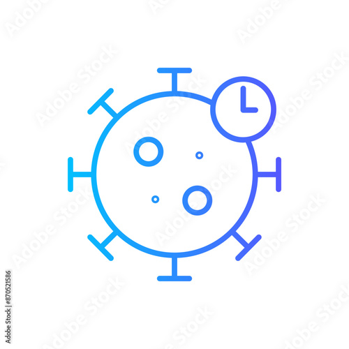 incubation gradient icon