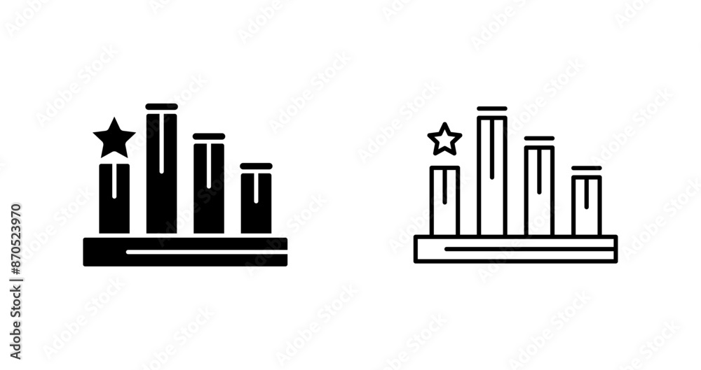Obraz premium Star Vector Icon