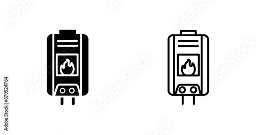 Water Heater Vector Icon