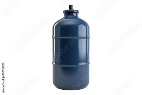 Propane cylinder isolated on transparent background