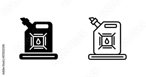 Gasoline Vector Icon