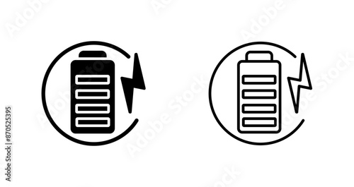 Charge Battery Vector Icon
