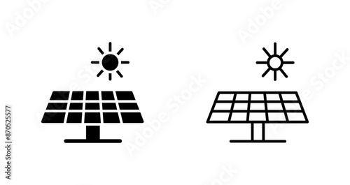 Solar Vector Icon