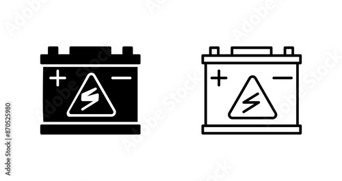 Accumulator Vector Icon