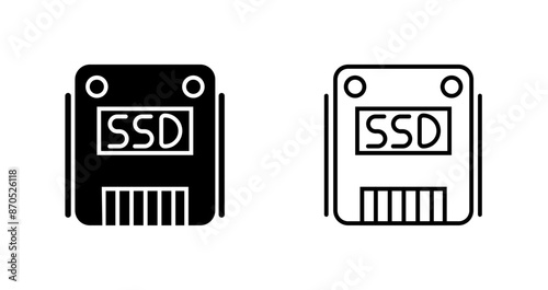 SSD Vector Icon