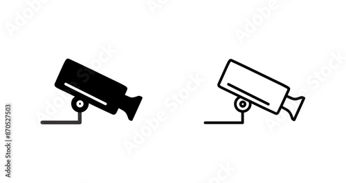 Security Camera Vector Icon