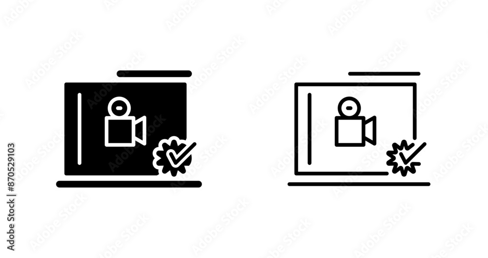 Quality Screen Vector Icon