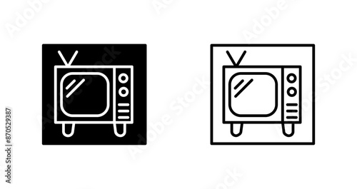 Television Vector Icon