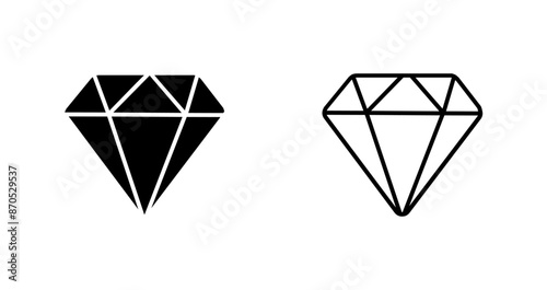Diamond Vector Icon