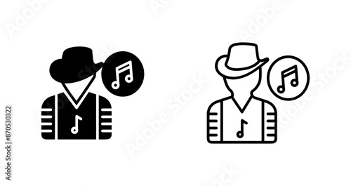 Musician Vector Icon