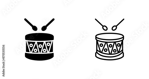 Drums Vector Icon