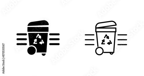 Garbage Vector Icon