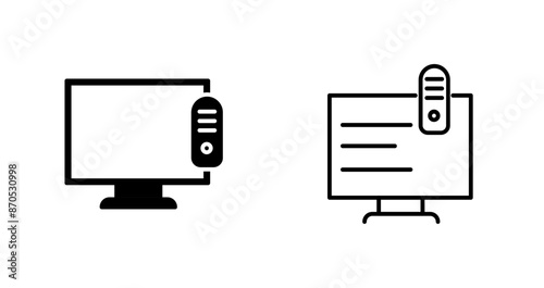 Television Vector Icon