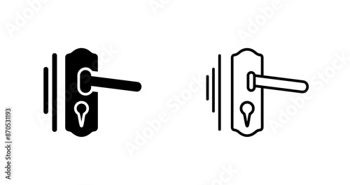 Handle Vector Icon
