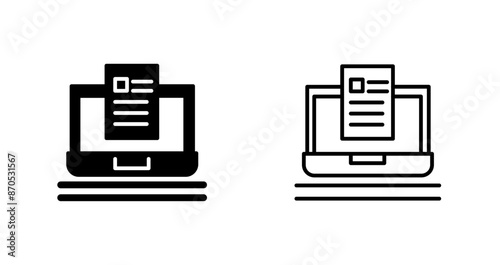 Blog Vector Icon