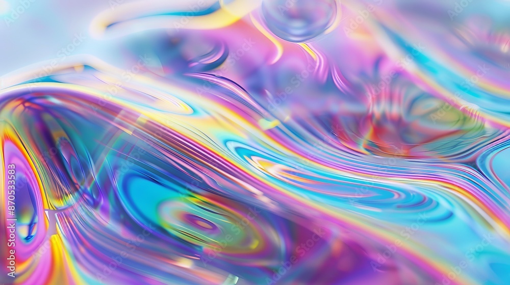 Abstract colorful fluid art with flowing shapes and vibrant hues Abstract colorful fluid art with flowing shapes and vibrant hues