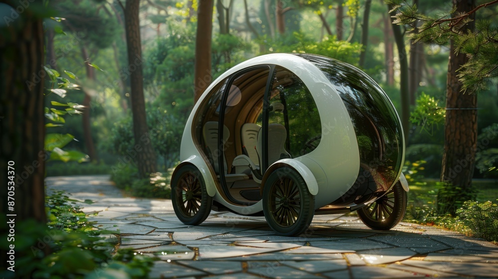 The concept of urban ecological transport on wheels The concept of urban ecological transport on wheels